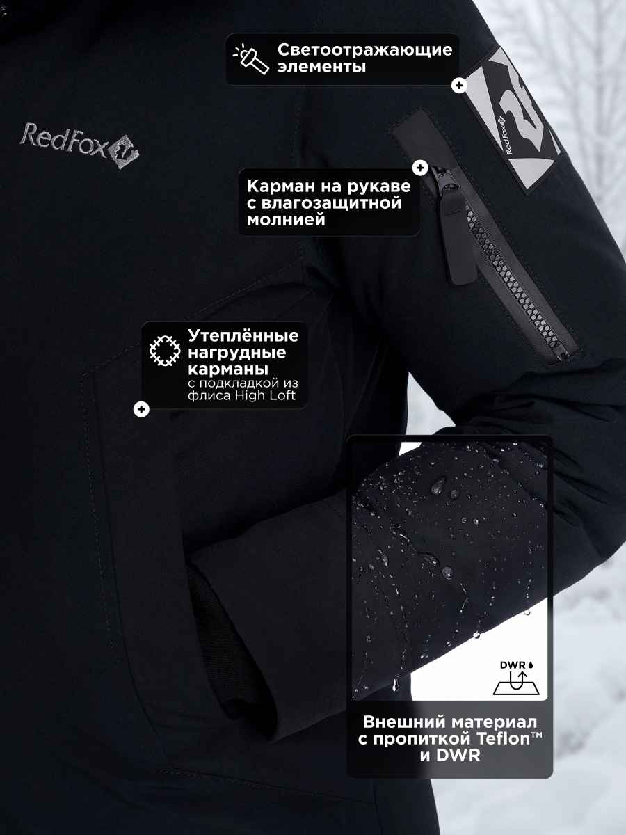Пальто пуховое Red Fox Aurora III Женское