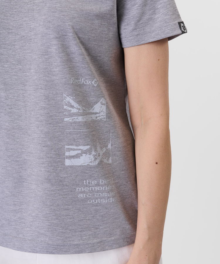 Футболка Memory Женская (XS, 4000/серый, , , , , )