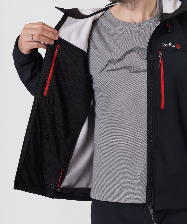 Куртка Yoho Softshell II Мужская (S, 1000/черный, , , , , )