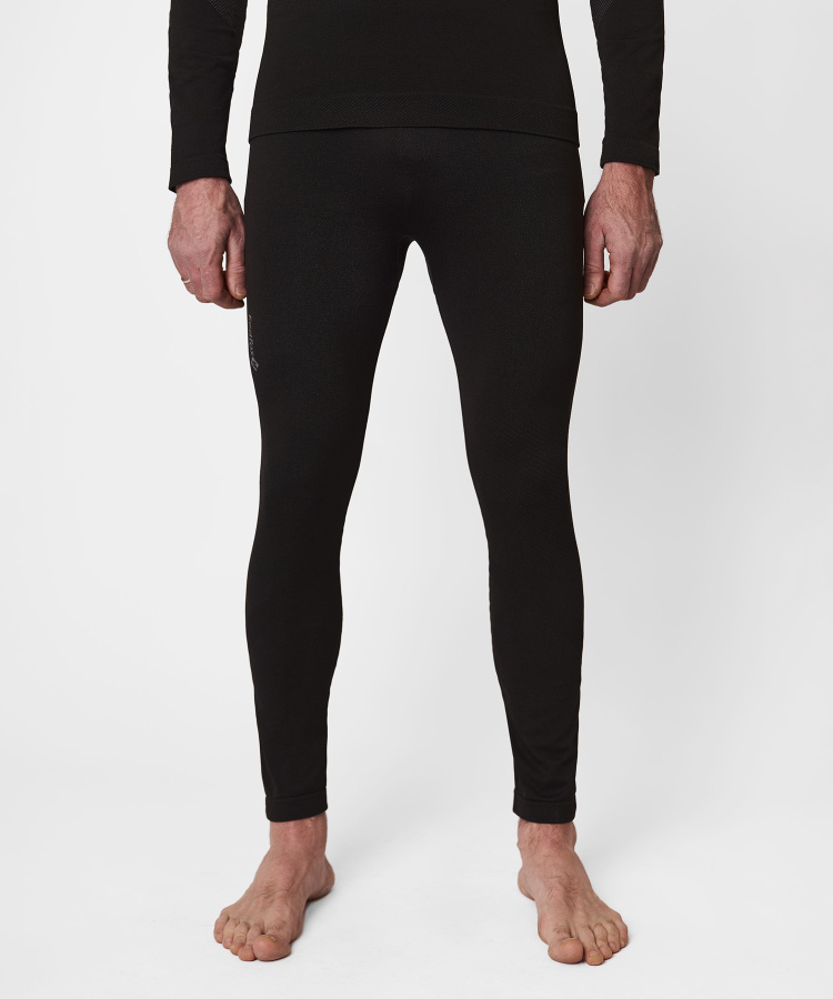 Первый слой кальсоны Active Seamless Мужские (S-M, 1000/черный, , , , , )