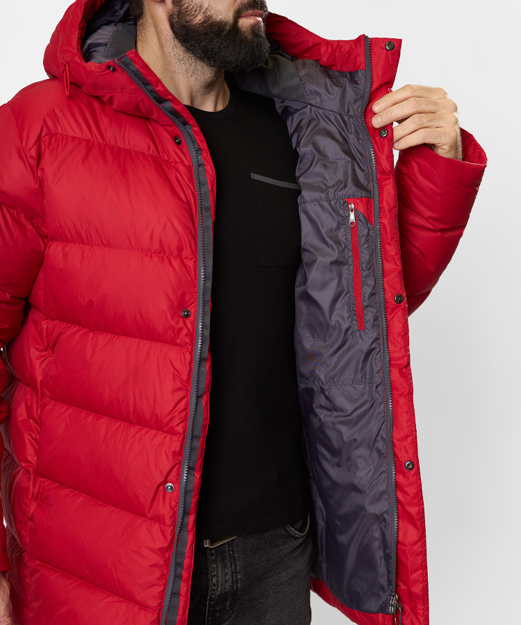 Куртка пуховая Myst Мужская (S, 1200/т.красный, , , , , )