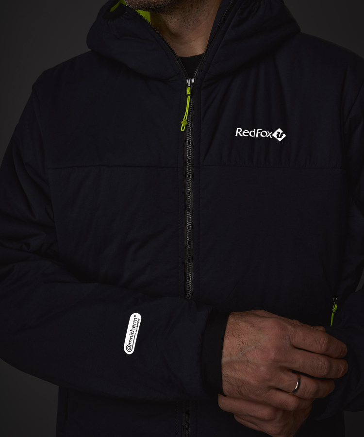 Куртка утепленная Ampere II Мужская (S, 10NY/чёрный/неоновый жёлтый, , , )