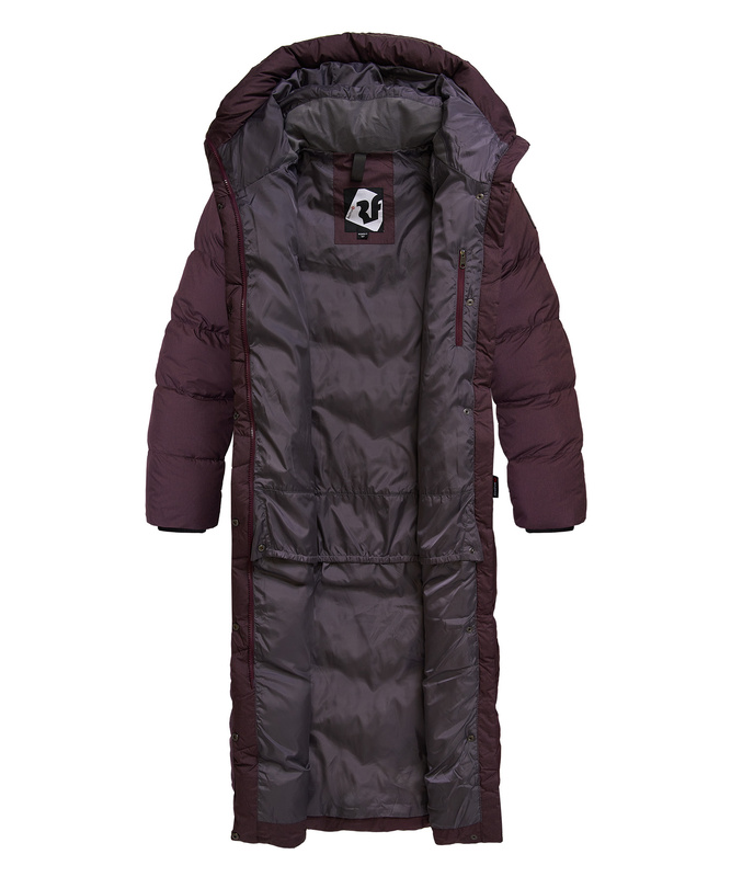 Пальто пуховое Ester VI Женское (XS, 2500/бургунди, , , , , )