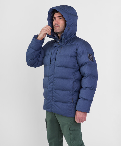 Куртка пуховая Chester III Мужская (S, 9700/деним, , , , , )