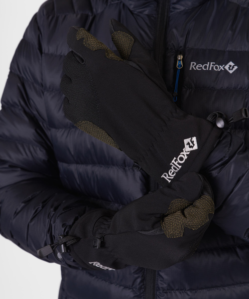 Перчатки Softshell Technogloves (M, 1000/черный, , , , , )