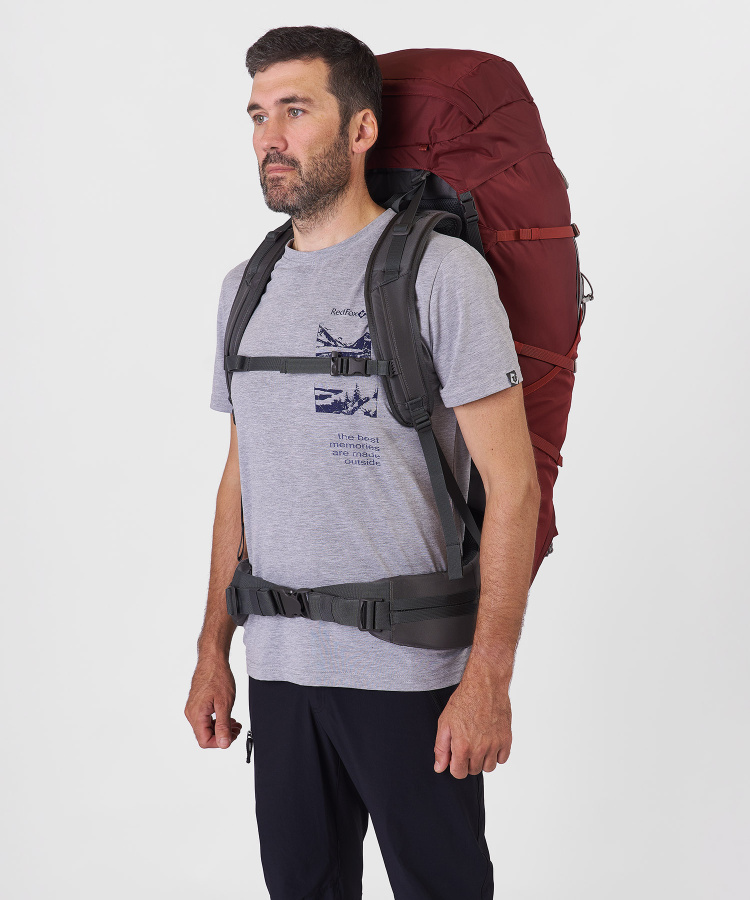 Рюкзак Makalu 85 V5 (, 1122/бордовый/кирпич, , , , , )