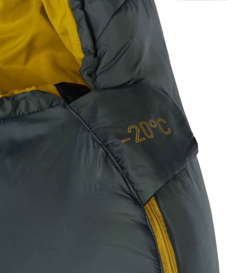 Спальный мешок Explorer -20C left (Regular, 3142/т.оливковый/эвкалипт, , , , , )
