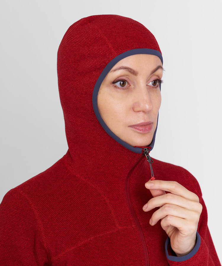 Джемпер Dolomite III Женский (XS, 1100/бордовый, , , , , )