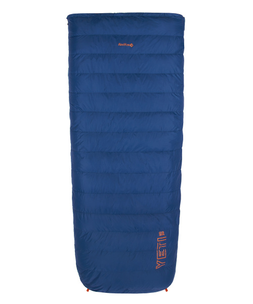 Спальный мешок пуховый Yeti SR -17C left (Regular, 9723/деним/оранжевый, , , , , )