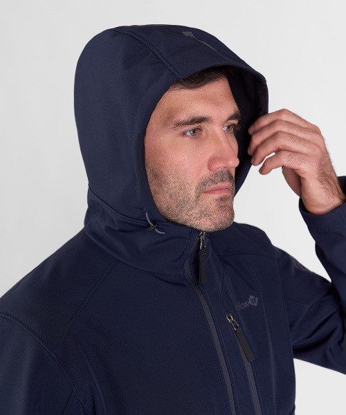 Плащ Dublin Мужской (S, 9930/черно-синий/темно-серый, , , , , )