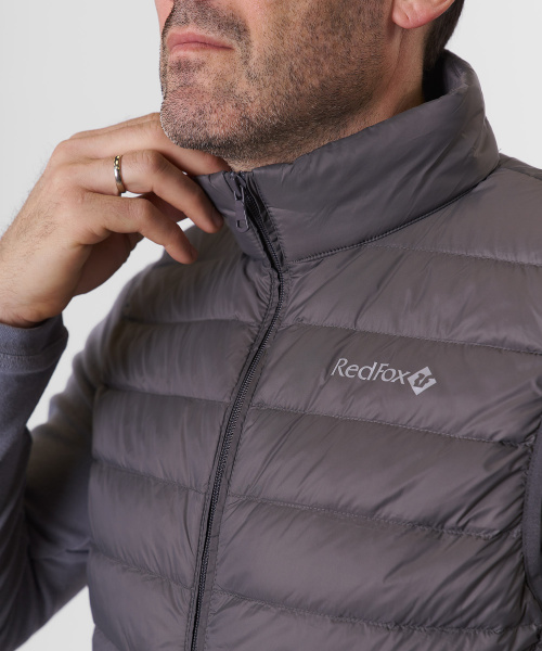 Жилет пуховый Town Мужской (M, 4000/серый, , , , , )