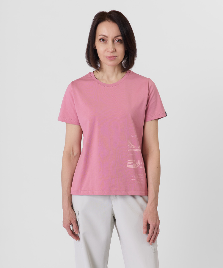 Футболка Memory Женская (M, 1900/coral fusion, , , , , )