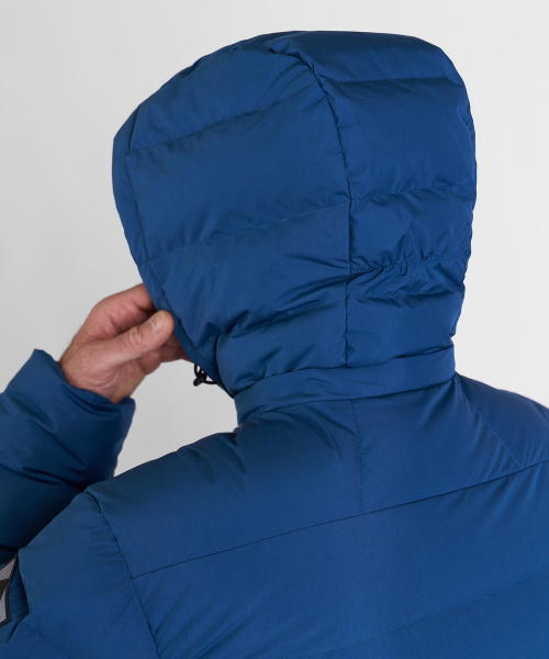 Пальто пуховое Siberia III Мужское (S, 9700/деним, , , , , )