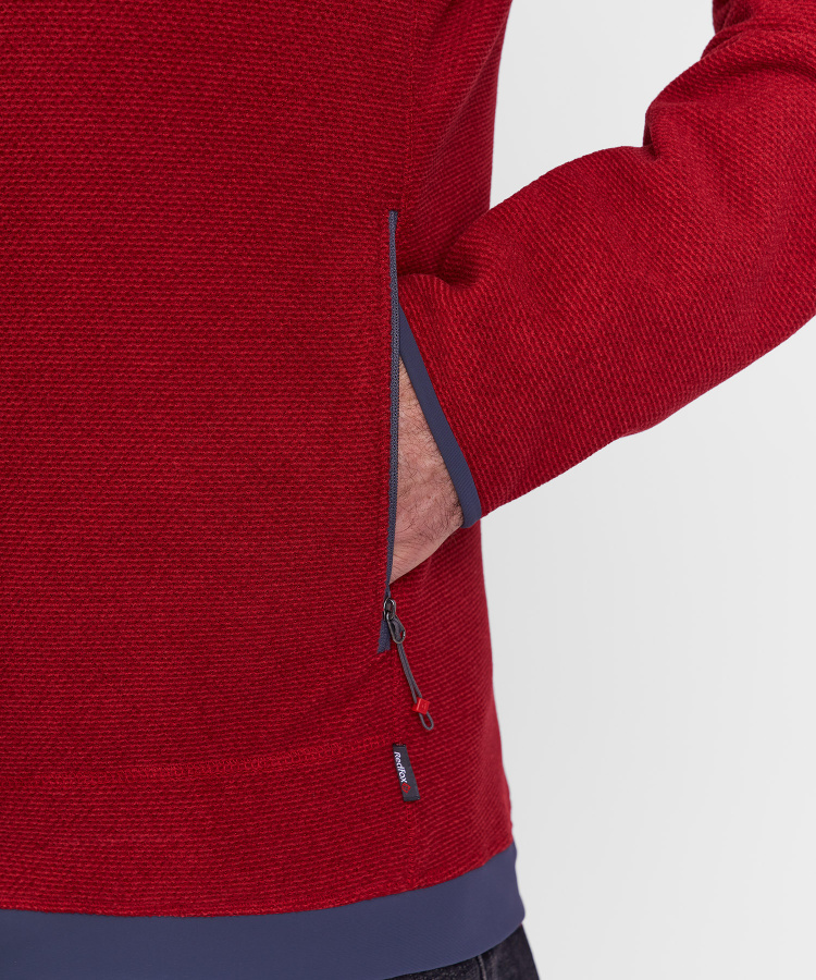 Джемпер Dolomite III Мужской (S, 1100/бордовый, , , , , )