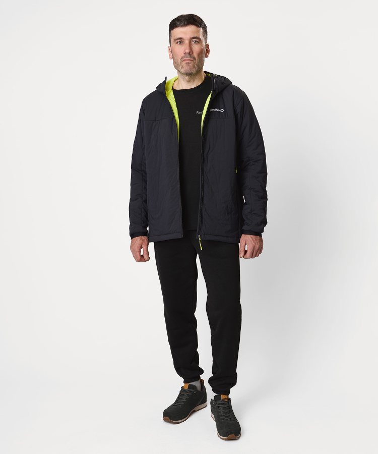 Куртка утепленная Ampere II Мужская (S, 10NY/чёрный/неоновый жёлтый, , , )