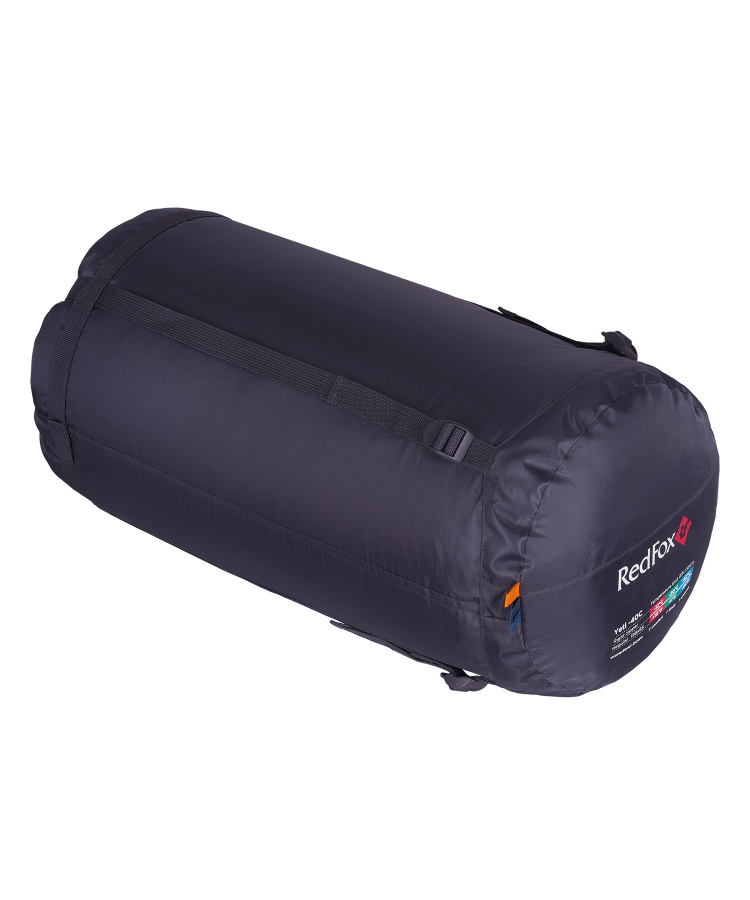 Спальный мешок пуховый Yeti-40C right (Regular, 9723/деним/оранжевый, , , , , )