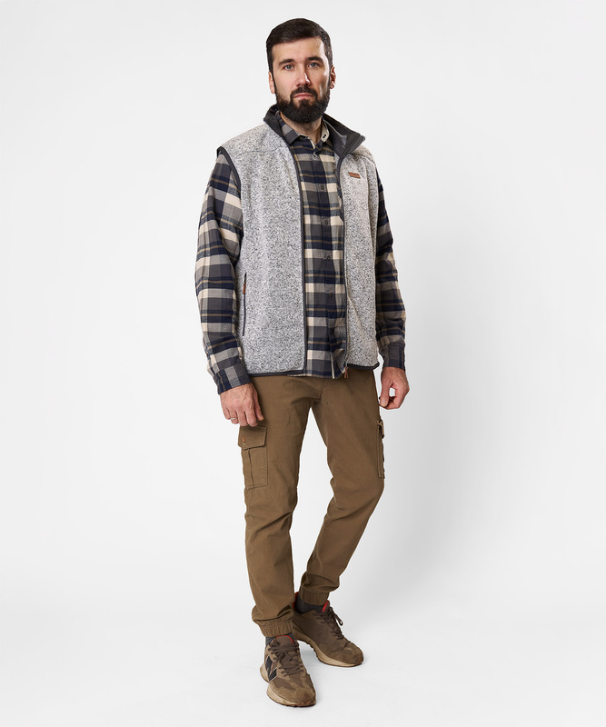 Жилет Tweed Мужской (XXL, 7000/св.серый, , , , , )