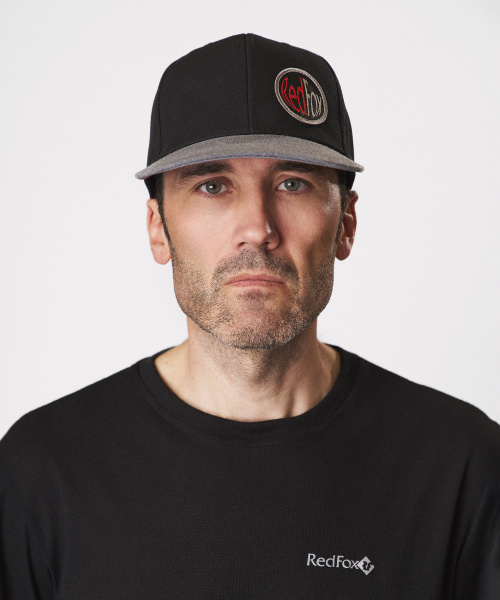 Бейсболка Red Fox Лос Анжелес 2.0 (, Черный/Серый Меланж, , , )