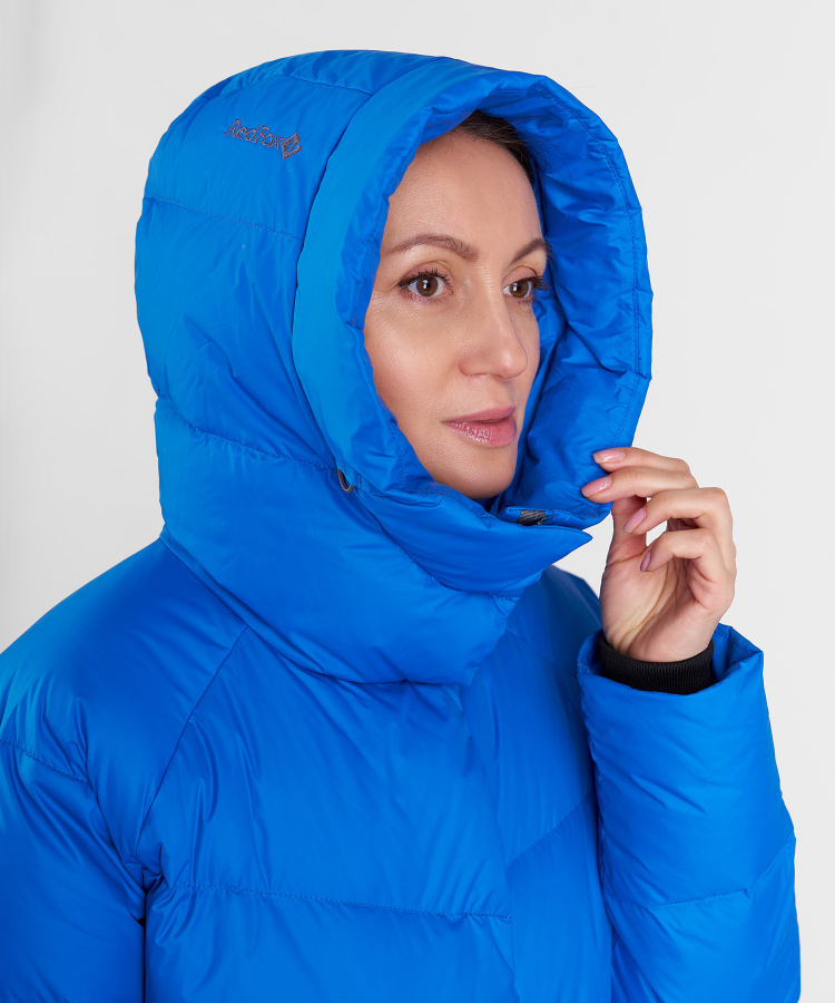 Пальто пуховое Ester V Женское (L, 8200/синий, , , , , )