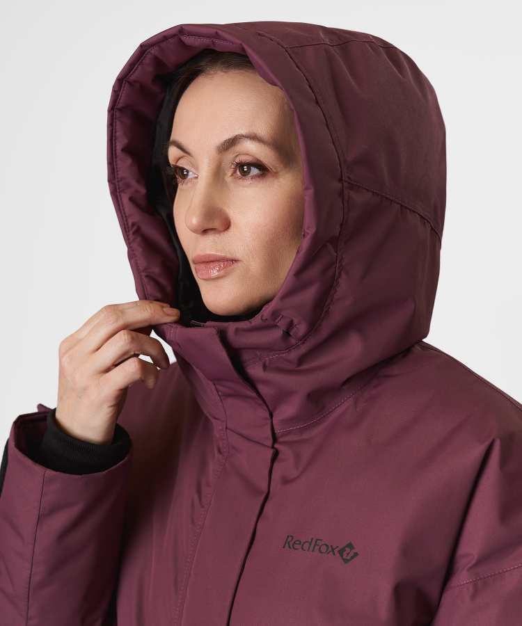 Пальто пуховое Urban Fox VI Женское (L, 1800/коричневая роза, , , , , )