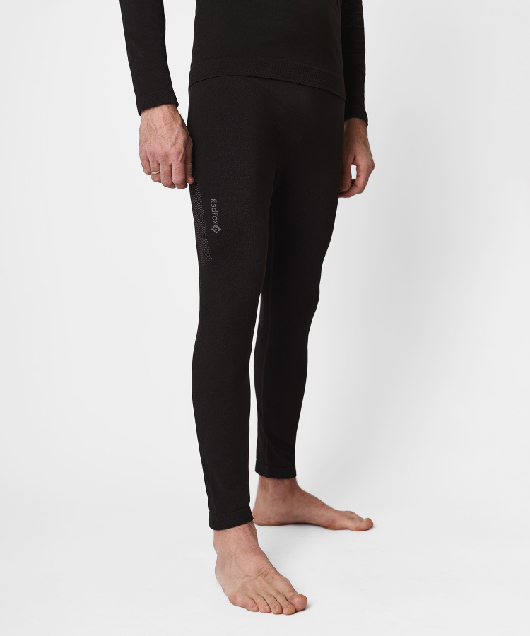 Первый слой кальсоны Active Seamless Мужские (S-M, 1000/черный, , , , , )