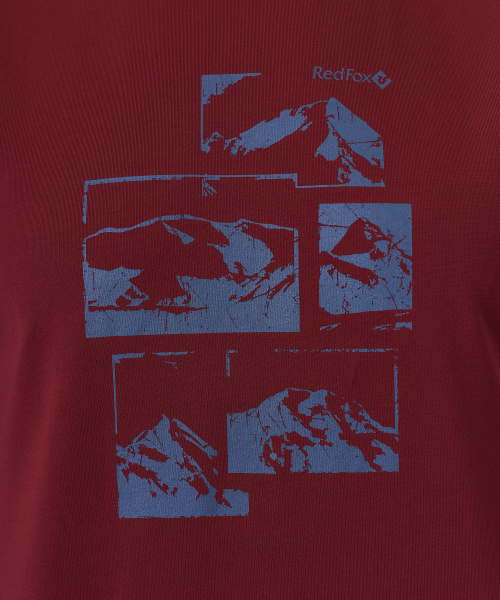 Футболка Sl Мужская (S, 1100/бордовый, , , , , )