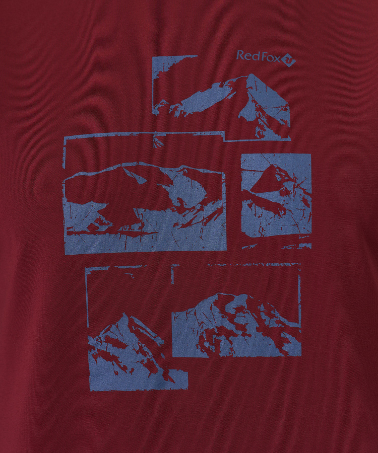 Футболка Sl Мужская (L, 1100/бордовый, , , , , )