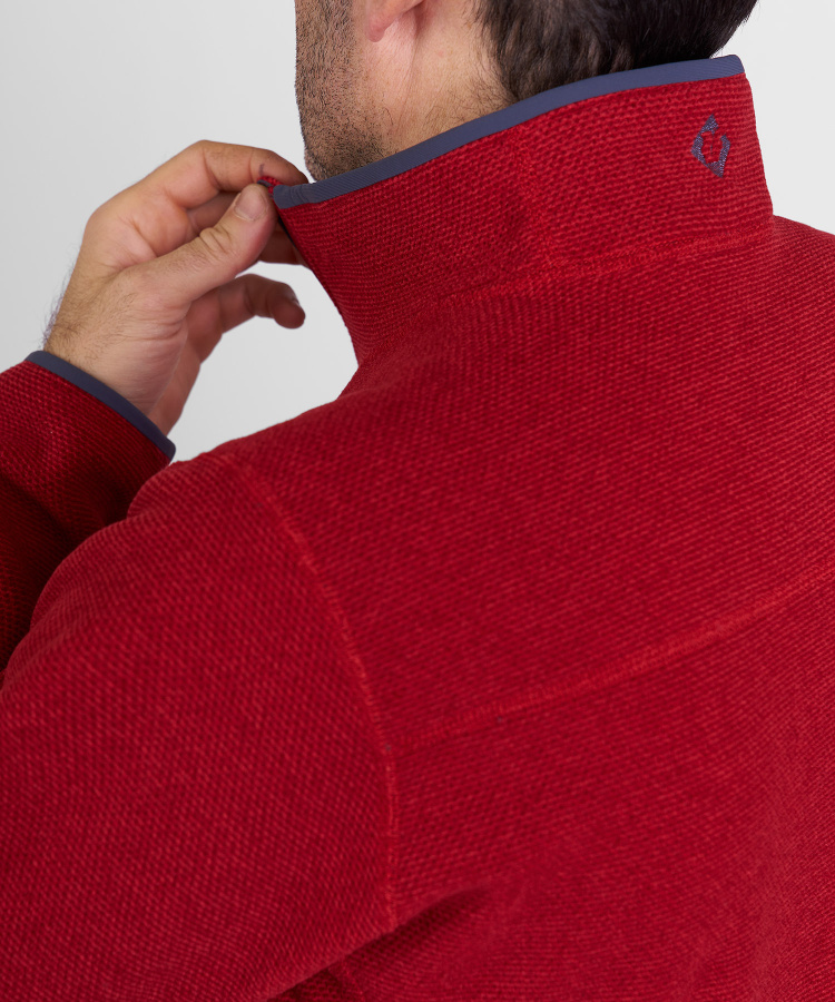 Джемпер Dolomite III Мужской (S, 1100/бордовый, , , , , )