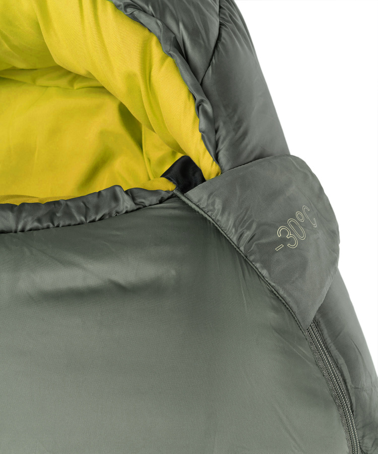 Спальный мешок Explorer -30C right (Long, 3142/т.оливковый/эвкалипт, , , , , )