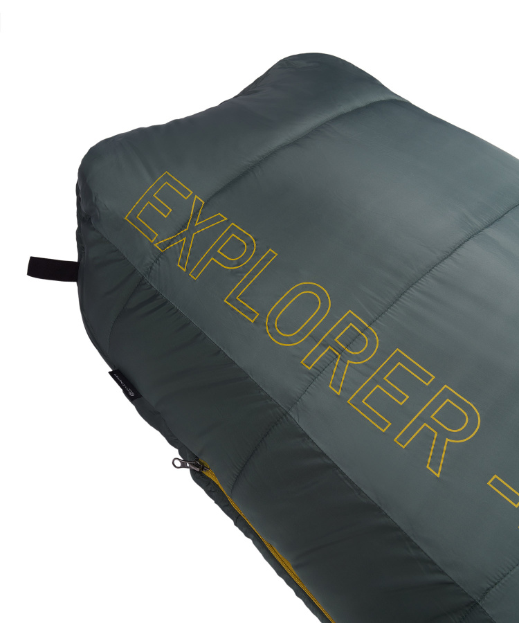 Спальный мешок Explorer -20C left (Regular, 3142/т.оливковый/эвкалипт, , , , , )
