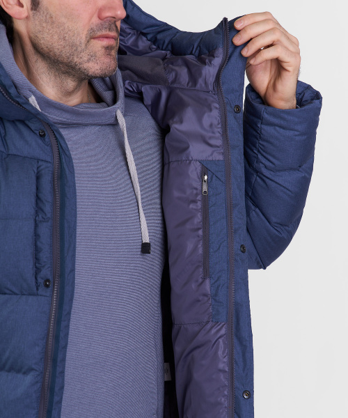 Куртка пуховая Chester III Мужская (S, 9700/деним, , , , , )