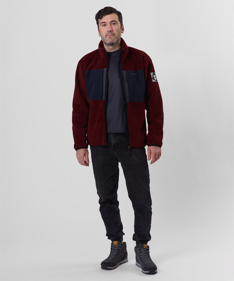 Джемпер Erken Мужской (S, 0200/малиновый, , , , , )