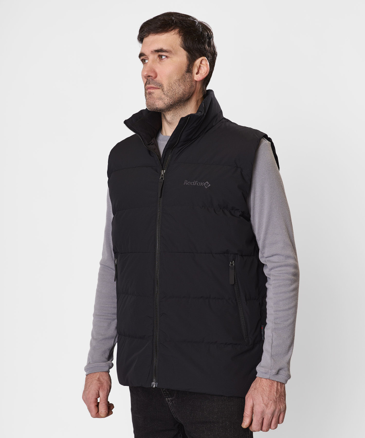 Жилет пуховый Nansen IV Мужской (S, 1000/черный, , , , , )