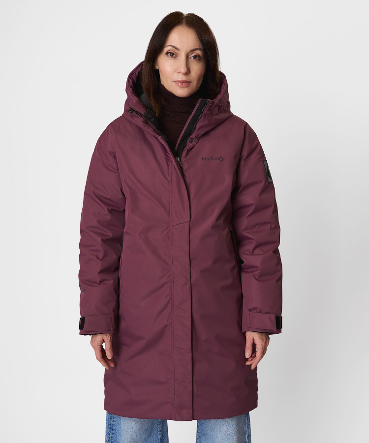 Пальто пуховое Urban Fox VI Женское (L, 1800/коричневая роза, , , , , )