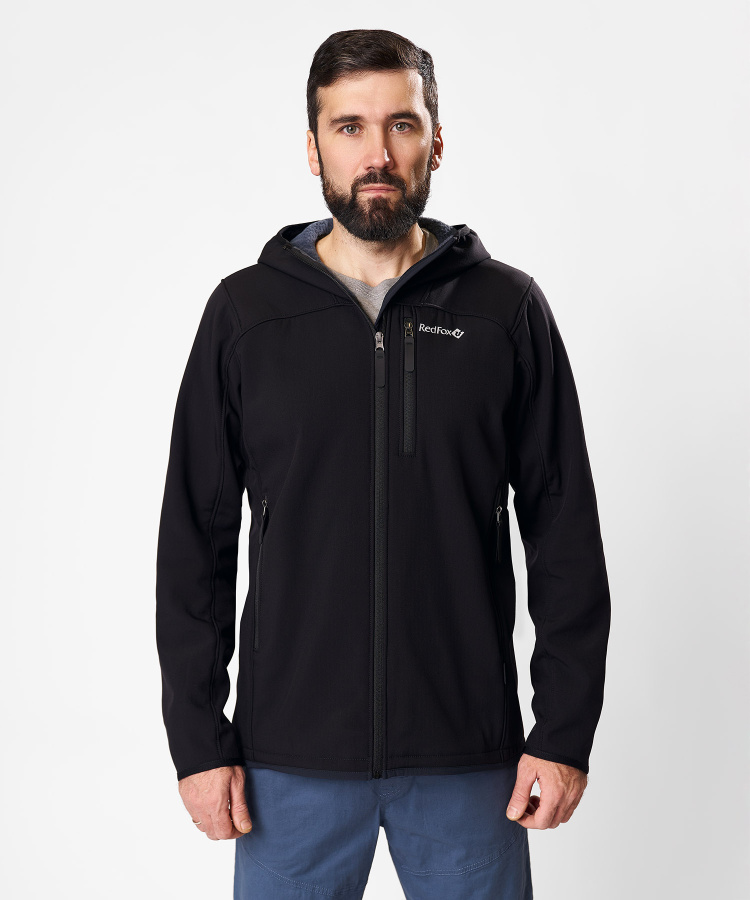 Куртка легкая Reine Мужская (XXL, 1088/черный/серо-синий, , , , , )