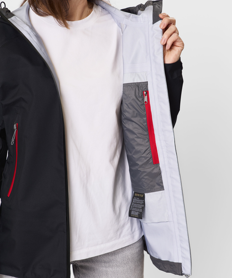 Куртка ветрозащитная Vega GTX V Женская (XL, 1010/черный/черный, , , , , )