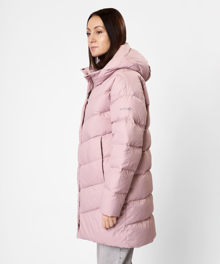 Полупальто пуховое Myst Женское (S, 2600/розово-бежевый, , , , , )