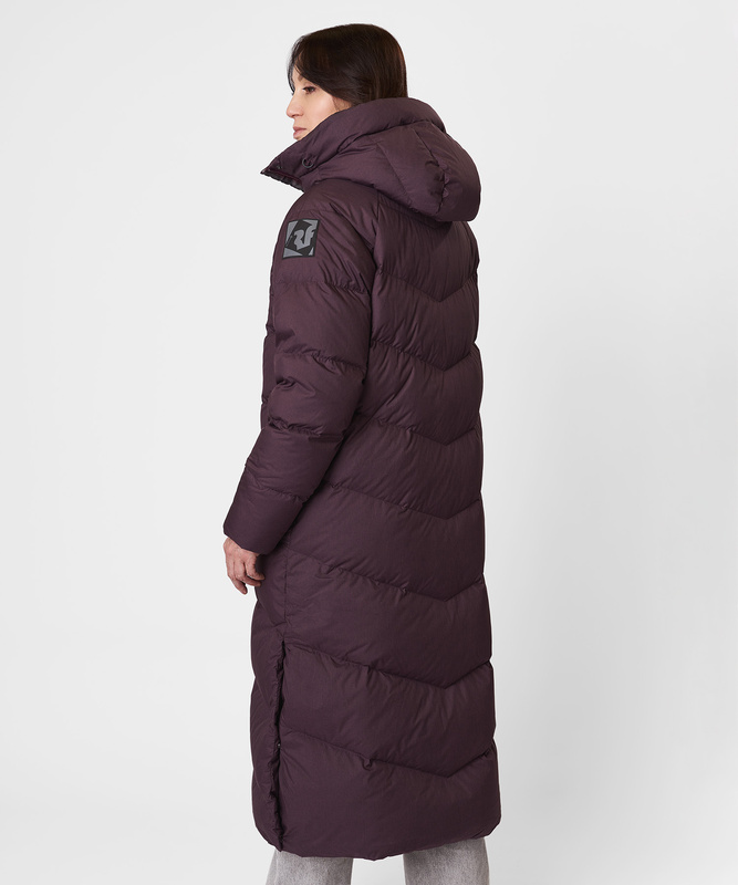 Пальто пуховое Ester VI Женское (XS, 2500/бургунди, , , , , )