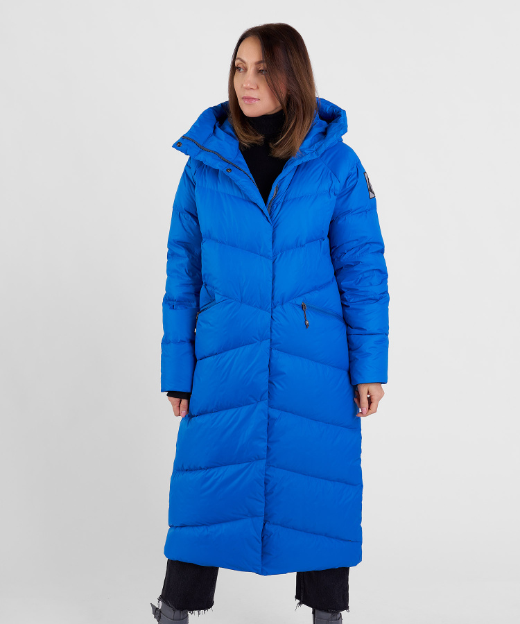 Пальто пуховое Ester V Женское (L, 8200/синий, , , , , )