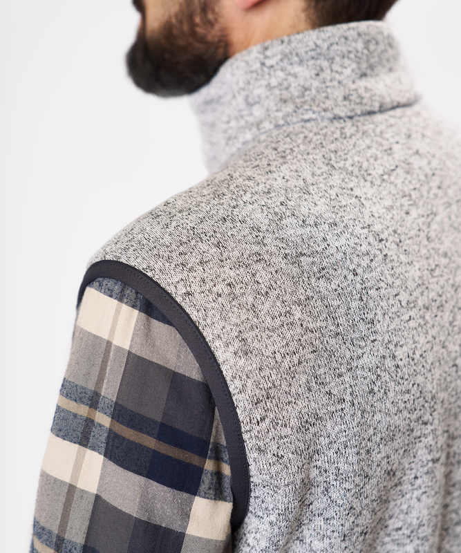 Жилет Tweed Мужской (XXL, 7000/св.серый, , , , , )