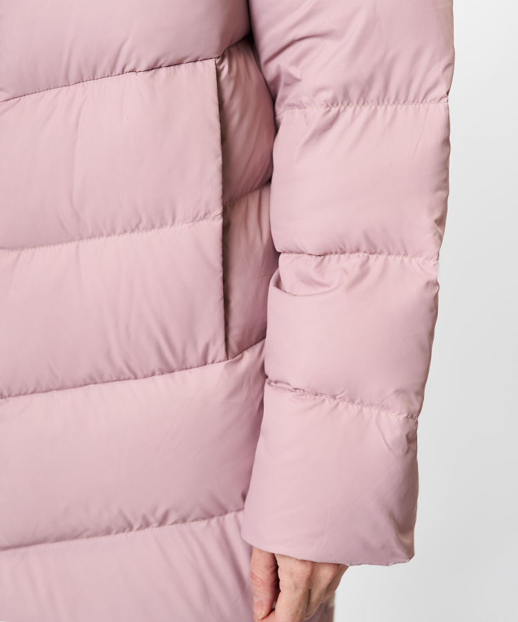 Полупальто пуховое Myst Женское (S, 2600/розово-бежевый, , , , , )