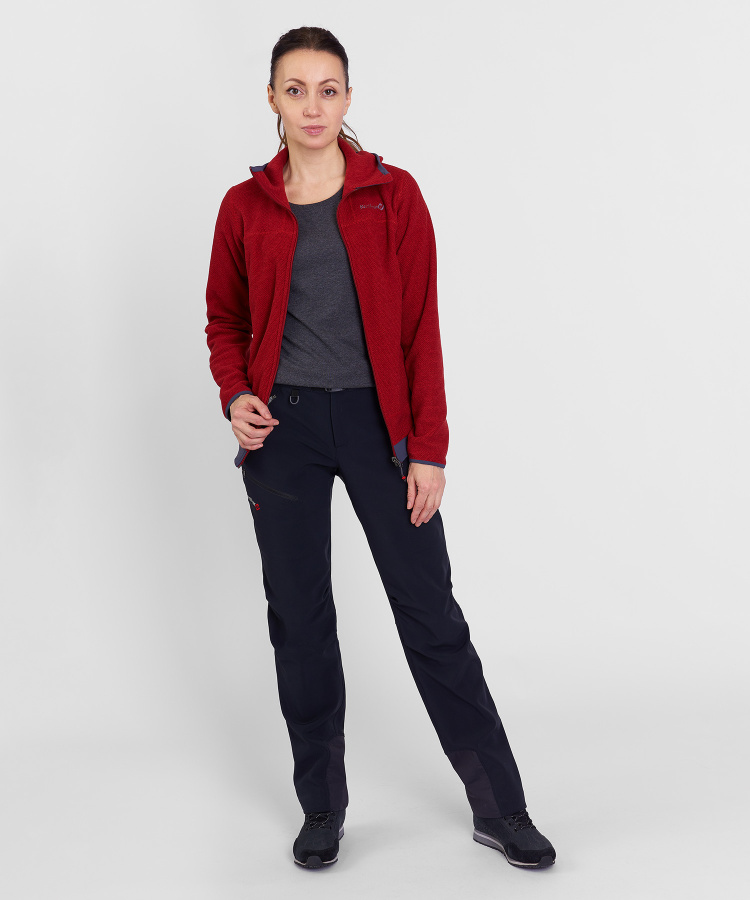 Джемпер Dolomite III Женский (XS, 1100/бордовый, , , , , )
