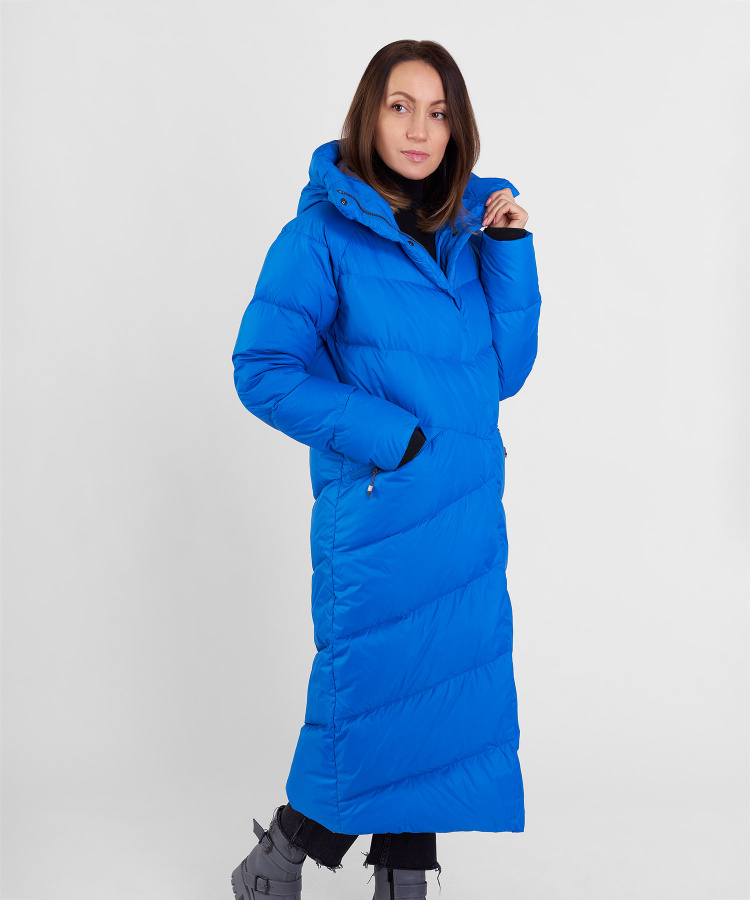 Пальто пуховое Ester V Женское (L, 8200/синий, , , , , )