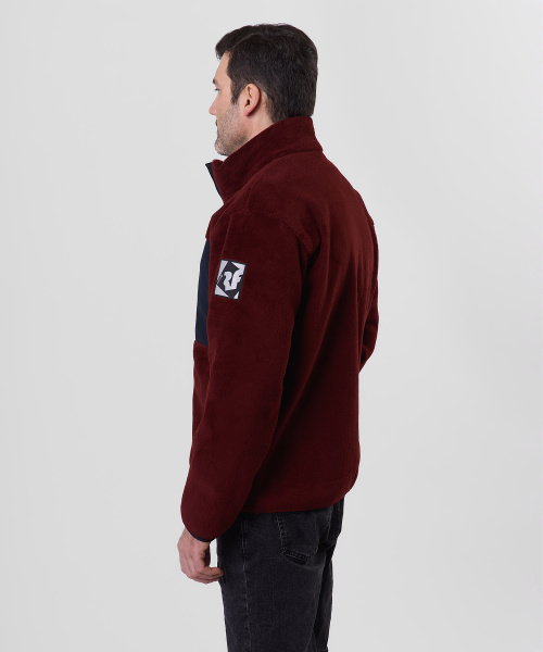 Джемпер Erken Мужской (S, 0200/малиновый, , , , , )