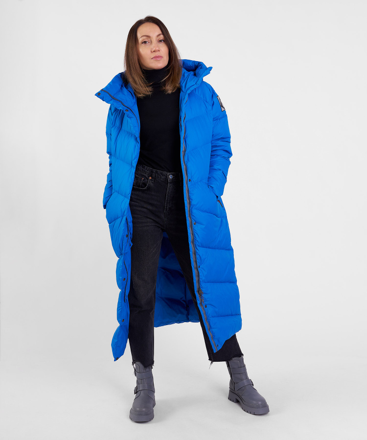 Пальто пуховое Ester V Женское (L, 8200/синий, , , , , )