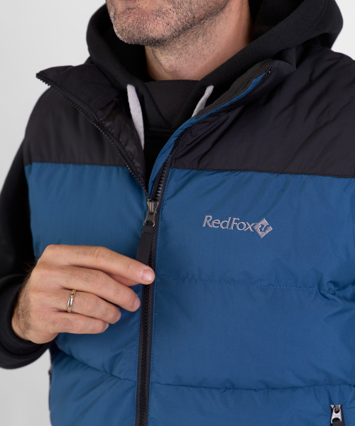 Жилет пуховый Nansen III Мужской (S, 9710/деним/черный, , , , , )