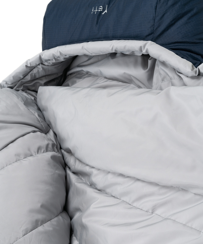 Спальный мешок пуховый Yeti-30C right (Long, 9100/т.синий, , , )