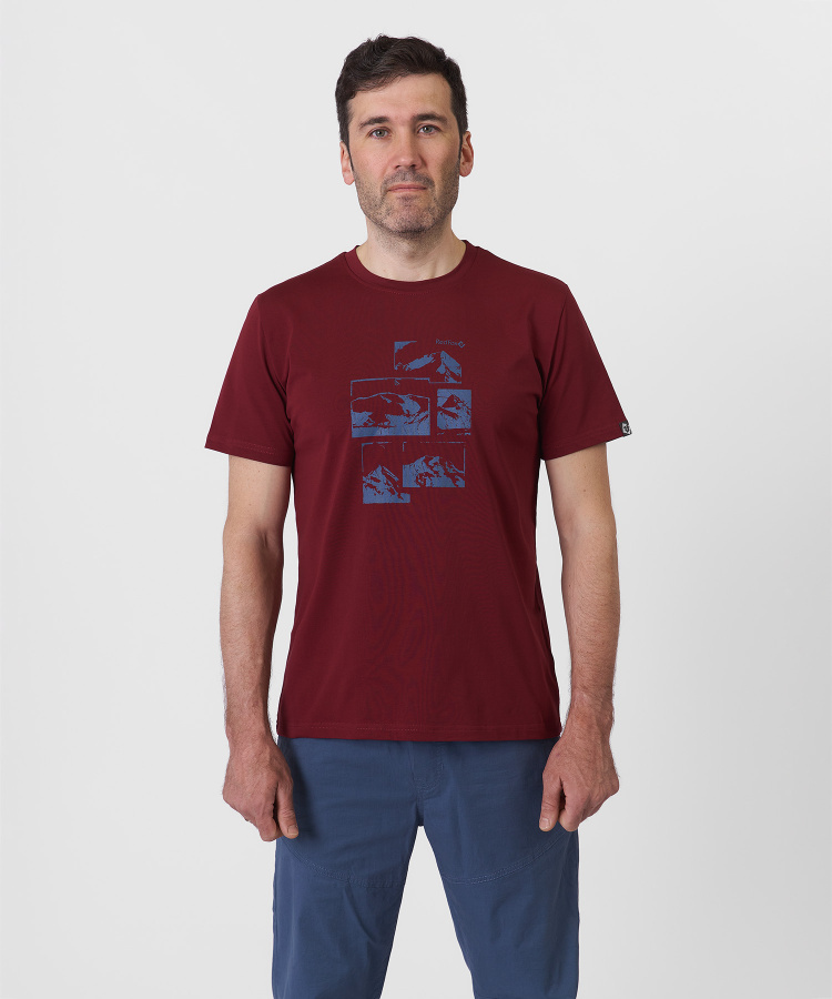 Футболка Sl Мужская (L, 1100/бордовый, , , , , )