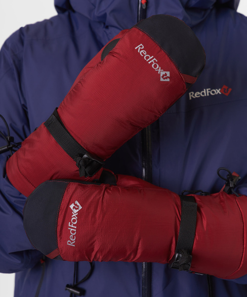 Рукавицы пуховые K2 Extreme II (S, 1210/т.красный/черный, , , )