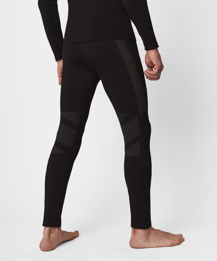 Первый слой кальсоны Active Seamless Мужские (S-M, 1000/черный, , , , , )